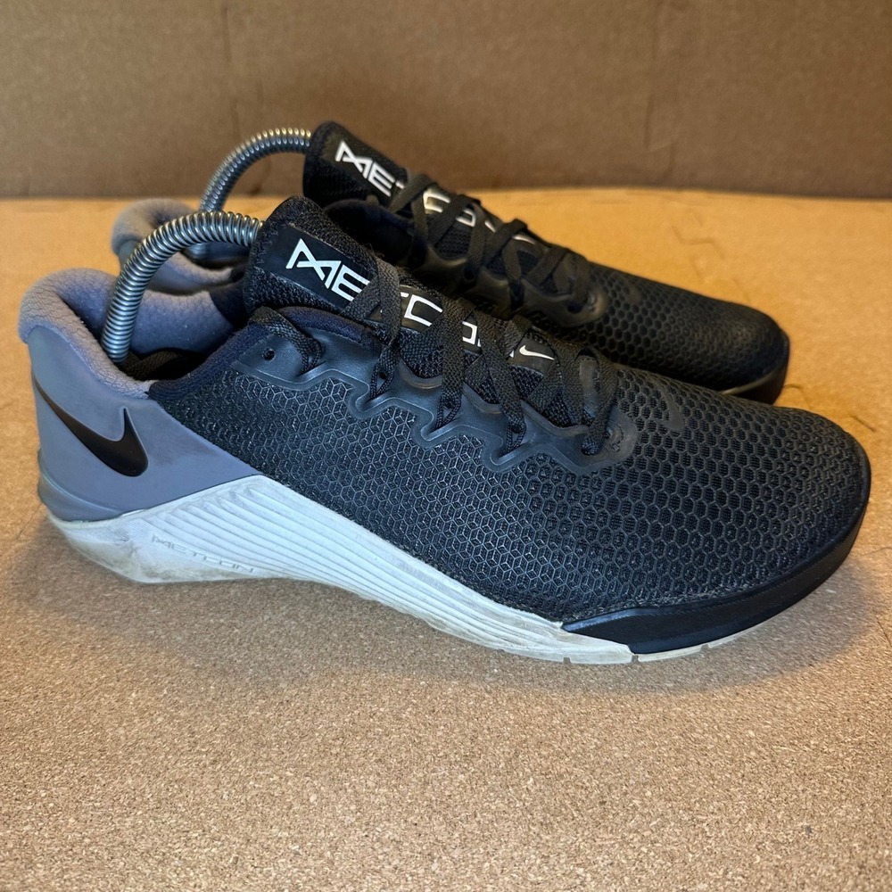 Nike Metcon 5 Black Gunsmoke Grey Training Shoes AQ1189-002 Mens Size 9